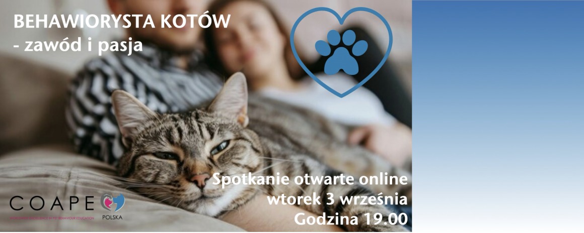 Behawiorysta kotów - zawód i pasja - Otwarte spotkanie COAPE 2024